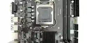 Zebronics motherboard at computer shop in Ahmedabad