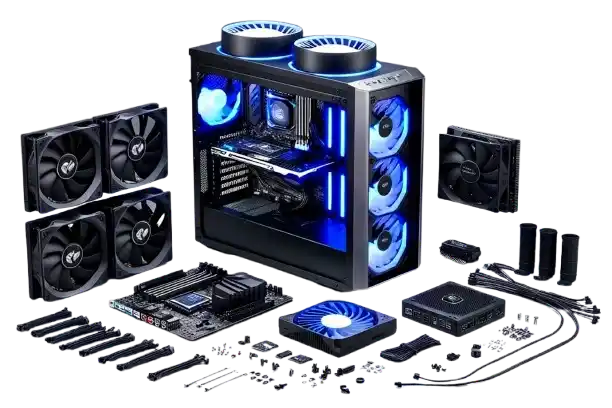 High-performance PC parts computer shop Ahmedabad
