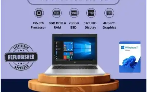 High-spec refurbished laptop by refurbished laptop dealers Ahmedabad